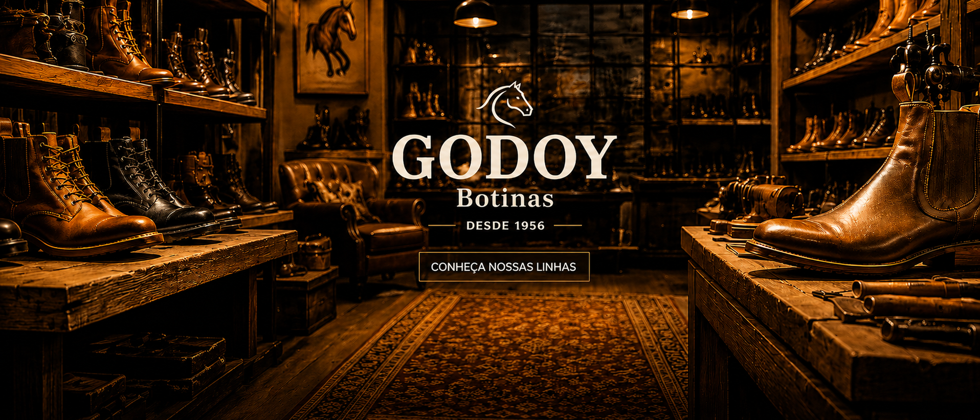 Botinas Godoy linha country em destaque