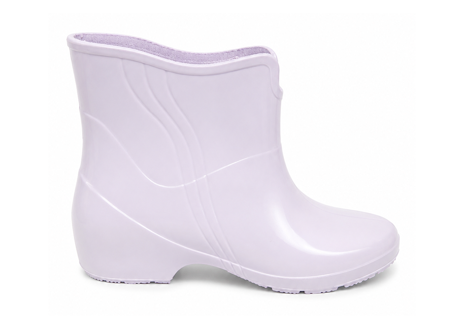 Bota de Borracha Feminina Pvc - Branca